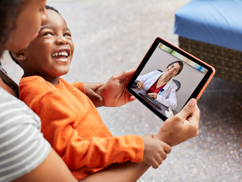 pediatric telehealth visit