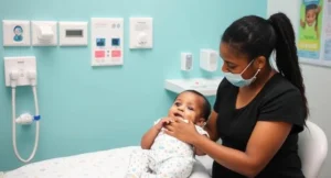 first pediatric visit,baby’s first doctor appointment,newborn pediatric visit,pediatrician for newborn,what to expect first pediatric visit,newborn checkup,what happens at baby's first doctor visit,newborn care Miami,pediatric clinic near me,baby’s first well visit,Pediatric exam for infants,newborn physical exam,Miami pediatrician accepting Medicaid,baby doctor in North Miami Beach,pediatrician appointment checklist,newborn immunization schedule,pediatrician in Miami,North Miami Beach pediatric clinic,Plantation FL pediatrician,Miami Medicaid pediatricians,pediatric telemedicine Miami,South Florida pediatric care,infant development milestones,baby wellness check,baby weight and height tracking,early childhood healthcare,how to prepare for pediatric appointment
